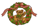 bear waving