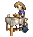 making pottery