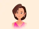 woman winking