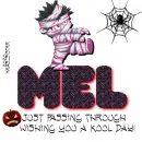 Mel -Just Passing -Mummy-Pumpkin