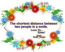 Emee- (Mel) - The shortest distance - Flowers