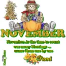 Pami - Count Your Blessings - Scarecrow - Pumpkin