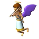 angel with violin