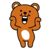 happy bear