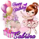Happy Birthday ~ Sabrina ~ fg