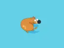 brown dog