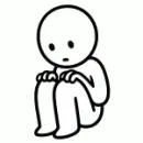 sitting figure