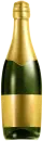 champagne bottle