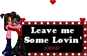 leave me some lovin
