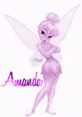 Purple Tinkerbell For Amanda