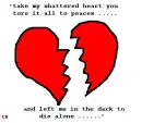 My broken heart