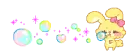 Bubbles bunny