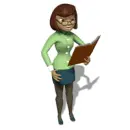 woman reads aloud