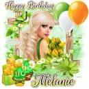 Happy Birthday ~ Melanie ~ fg