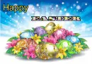 happy easter eggs
