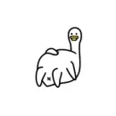 animated,animal,bird,whitebird