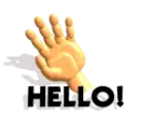 waving
