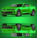 green car