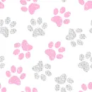 background with paw prints