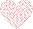heart with paw prints