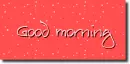 Good morning