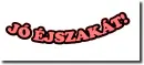 Jó éjszakát