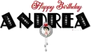 HBD Andrea from KarlaSE