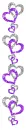 line with hearts