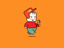 boy with icecream