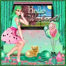 hello Weekend - watermelon