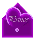 Prince - heart and envelope letter