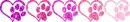 hearts and paw prints