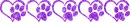 hearts and paw prints