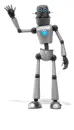 robot waving