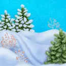 Winter ~ background