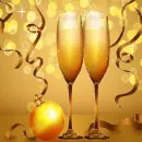 Christmas New Years ~ background