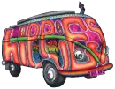 Hippie bus