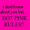hot pink