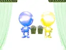Fire And Ice Duo With Popcorn