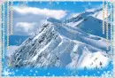 Day, winter, mountains