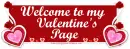 Welcome to my Valentine's Page ~ wel ~ fg