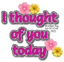 I thought of you today - by Robbie
