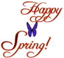 Spring butterfly