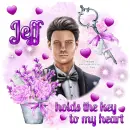 Jeff ~ Holds the key to my heart ~ Offer ~ fg