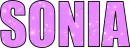 Sonia