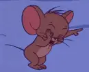 mouse laughting