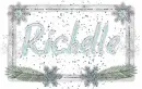 Richelle Christmas name tag