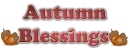 Autumn Blessings
