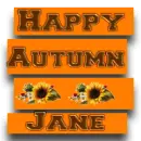 Happy Autumn - Jane
