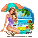 Girl on the beach - Jane